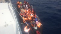 Antalya Sahil Güvenlik Ekipleri 120 Mülteciyi Kurtardı