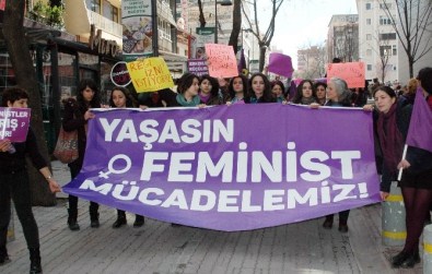 Başkent'te Dünya Kadınlar Günü Eylemi