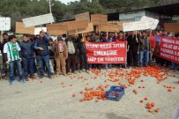 Üreticilerin 'Kırmızı' Eylemi