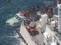 Didim'deki Göçmen Faciası Helikopter Kamerasında