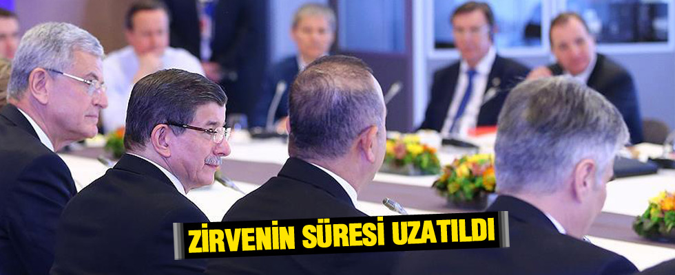 AB-Türkiye zirvesinin süresi uzatıldı
