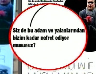 ODTÜ'de afiş rezaleti