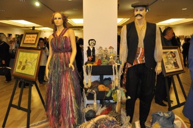 Alanya'da El Sanatları Sergisi Kadınlar Gününde Açıldı