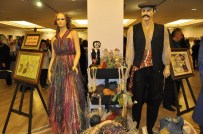 EBRU SANATı - Alanya'da El Sanatları Sergisi Kadınlar Gününde Açıldı
