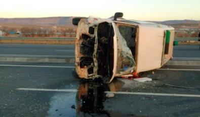 Cenaze Aracı Yan Yattı Açıklaması 1 Ölü