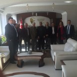 RECEP TOPALOĞLU - Türk Kızılayı Talas Şube Başkanlığından Talas Kaymakamı Zekeriye Güney'e Ziyaret