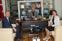 FAHRI ÇAKıR - Ziraat Bankasında DTSO'ya Ziyaret