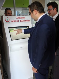 Aksaray Devlet Hastanesi'nde Poliklinik Sırası Almak Kolaylaşıyor
