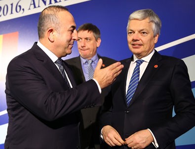 Çavuşoğlu, Belçikalı bakanı yüzüne karşı eleştirdi