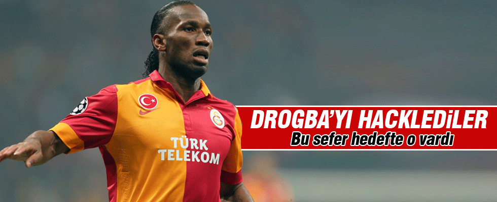 Drogba'nın hesabını hacklendi!