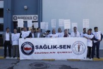DÖNER SERMAYE - Sağlık Çalışanları Protesto Gösterisi Yaptı