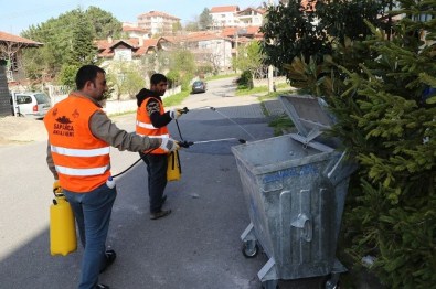 Sapanca Belediyesi Etkin Olarak Larva Mücadelesine Başladı