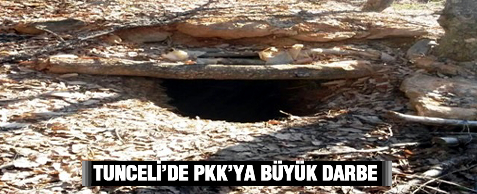 Tunceli'de PKK'ya büyük darbe