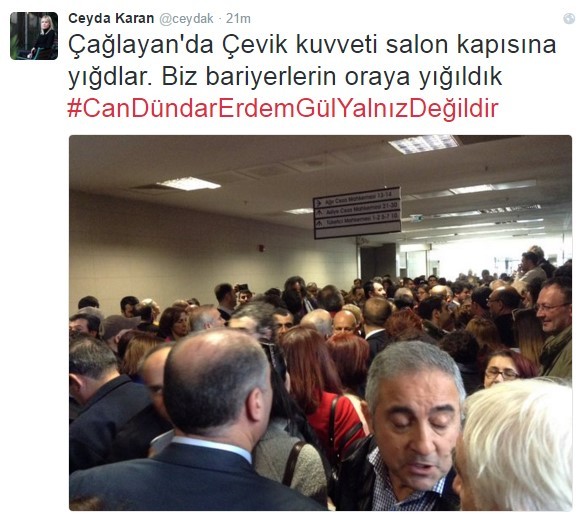 Can Dündar ve Erdem Gül yargılanıyor