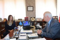 GANİRE PAŞAYEVA - Azeri Milletvekili Paşayeva Başkan Akdemir'i Ziyaret Etti