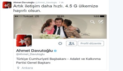 Başbakan'dan '4.5G' Mesajı