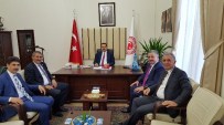 SELAHATTIN BEYRIBEY - Bölge Milletvekilleri Bakan Faruk Çelik'i Ziyaret Etti
