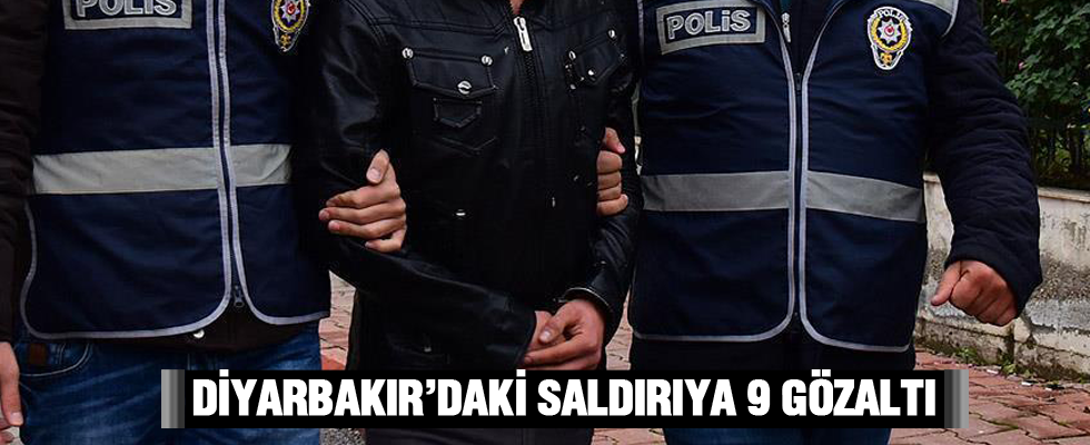 Diyarbakır Bağlar'daki saldırıyla ilgili 9 kişi gözaltına alındı