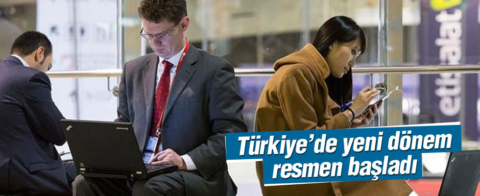 Türkiye'de yeni dönem resmen başladı