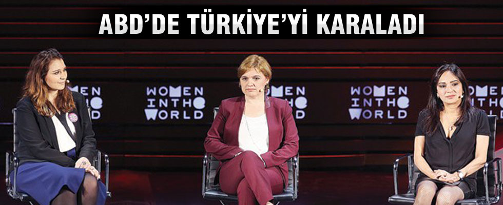 CHP'li Selin Sayek Böke ABD'de Türkiye'yi şikayet etti