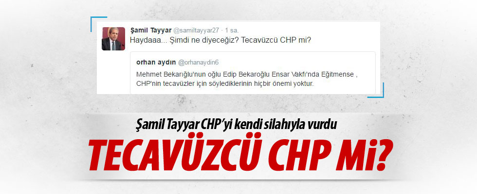 Şamil Tayyar'dan olay tweet