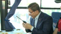 POLİS TELSİZİ - Davutoğlu Telsizi Eline Aldı