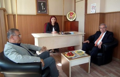 Ayso Başkanı Şahin, Agc Başkanı Şener'i Ziyaret Etti