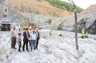 Kirazlı Köprü Barajına İlk Harç Atıldı