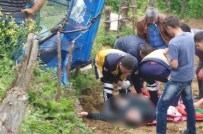 ORMANLı - Tarım Aracının Altında Kalan Bir Kişi Ağır Yaralandı