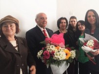 AK Parti Kadın Kolları, Ahi Baba Mustafa Karagüllü'yü Ziyaret Etti