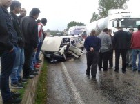 Bartın'da Trafik Kazası Açıklaması 6 Yaralı