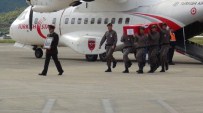 ŞEHİT BABASI - Şehit Uzman Çavuş, Türk Yıldızlarına Ait Uçakla Getirildi