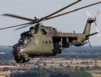 SAVAŞ HELİKOPTERİ - Suriye'de Rus helikopteri düştü