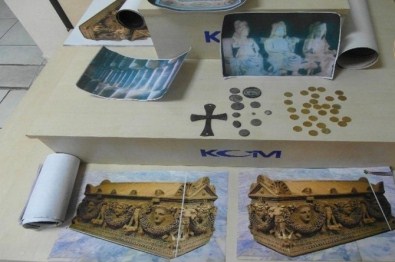 Uşak'ta Tarihi Eser Operasyonu; 7 Gözaltı