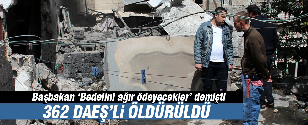 Bakan Yılmaz: Karşı taraftan 362 zayiat var