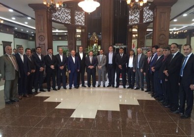 Diyarbakır İş Camiasından Erbil Ticaret Ve Sanayi Odası'na Ziyaret