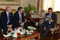 MUAMMER TÜRKER - Gemi Mühendisleri Odası Yeni Yönetiminden Vali Türker'e Ziyaret