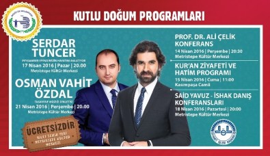 Kutlu Doğum Haftası Etkinlikleri Başlıyor