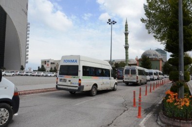 Minibüsçülerden J Plaka Eylemi