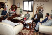 KUTLU DOĞUM HAFTASı - Müftü Osman Şekerci Nto Başkanı Mehmet Özyurt'u Ziyaret