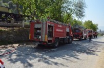 GECE BEKÇİSİ - Nazilli'deki Yangında İşyeri Küle Döndü