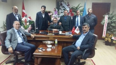 Rasim Fırat'tan Yücel Karakaya'ya Hayırlı Olsun Ziyareti