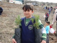 NOHUTLU - Yozgat'ta İlkokul Birinci Sınıf Öğrencileri Fidan Dikti