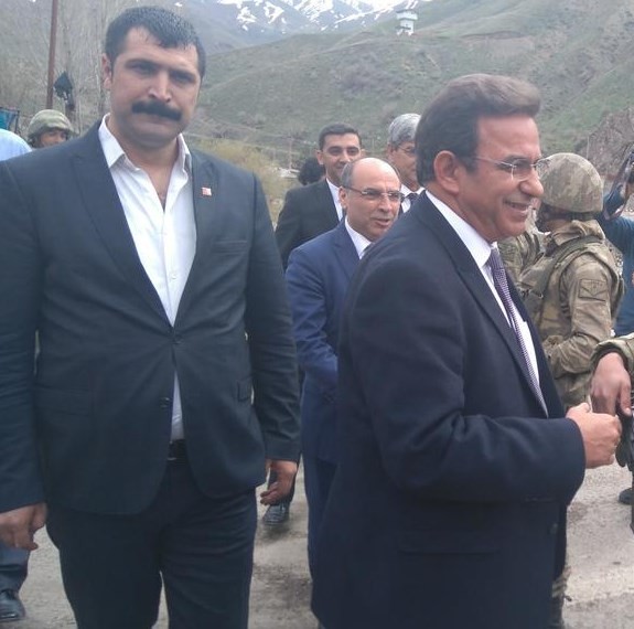 CHP heyeti Yüksekova'ya alınmadı