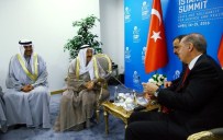 KUVEYT EMIRI - Cumhurbaşkanı Erdoğan, Kuveyt Emiri İle Görüştü