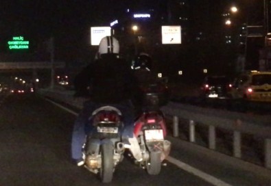 E-5 Karayolunda Tehlikeli Yolculuk