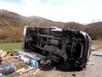 Sarız'da Trafik Kazası Açıklaması 2 Yaralı