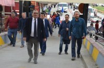 MEHMET OKUR - Yanlış Bomba İhbarı Yüzünden Pazar Yeri Boşaldı