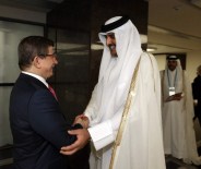 KATAR EMIRI - Başbakan Davutoğlu, Katar Emiriyle Görüştü