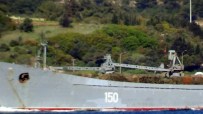 ASKERİ ARAÇ - Boğaz'dan Geçen Rus Gemisinde Dikkat Çeken Ayrıntı